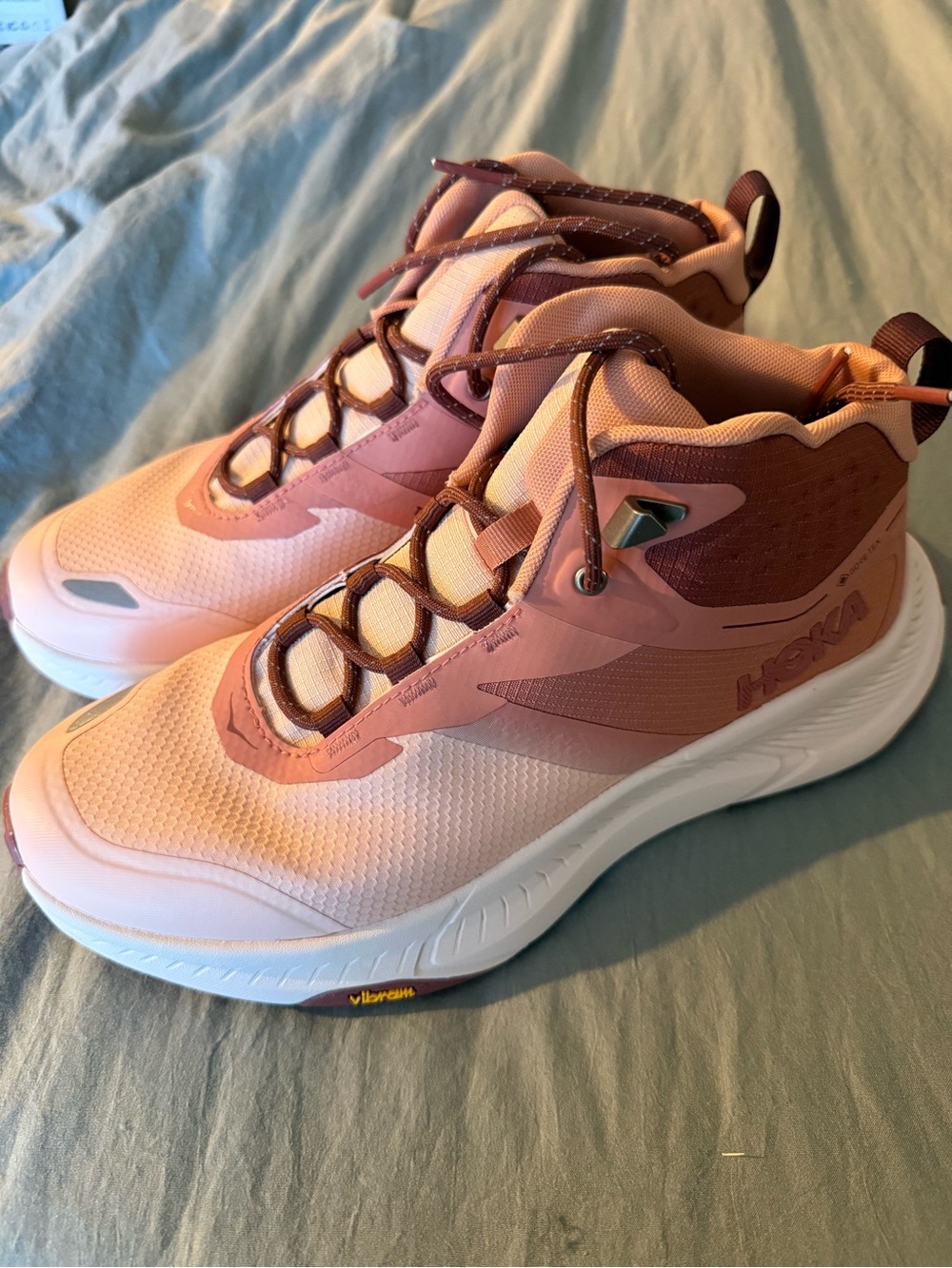 Hoka Women’s Pink and Mauve Athletic Sneakers